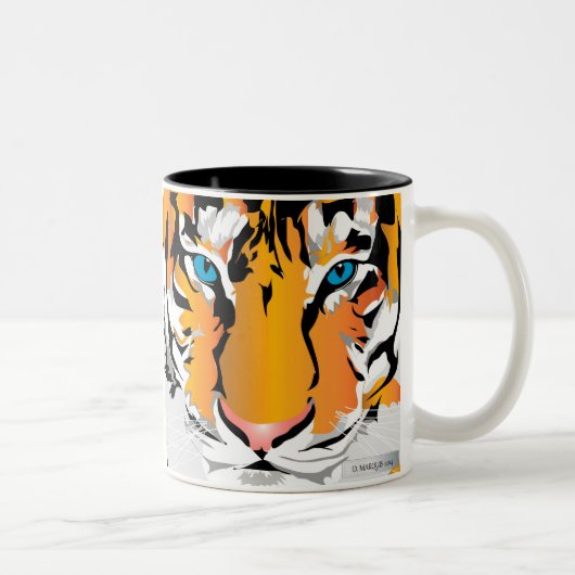 TIGER-ORANGEのマグ ツートーンマグカップ (右)