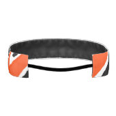 Tiger - Orange/Black アスレチックヘッドバンド (裏面)