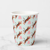 Tiger Party Animals Safari Zoo Birthday 紙コップ (正面)