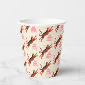 Tiger Party Animals Safari Zoo Birthday 紙コップ (正面)