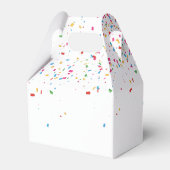 Tiger Partying – 動物のパーティー フェイバーボックス (裏面サイド)