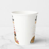 Tiger Partying – 動物のパーティー 紙コップ (右)