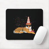 Tiger Partying Animals Having A Party  マウスパッド (マウス)