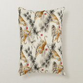 Tiger pattern アクセントクッション (正面(垂直))