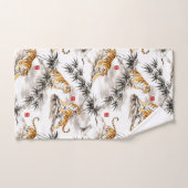 tiger pattern バスタオルセット (ハンドタオル)