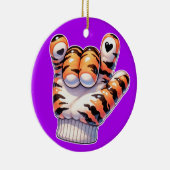Tiger Paw ASL I LOVE YOU - 裏面参照! セラミックオーナメント (右)