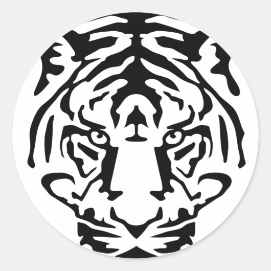 tiger.png ラウンドシール (正面)