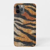 Tiger Print Elegant Wildlife Luxury Case-Mate iPhoneケース (裏)