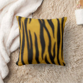Tiger Print Pillow クッション (ブランケット)