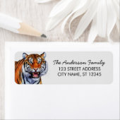 Tiger Return Address ラベル (インサイチュ)