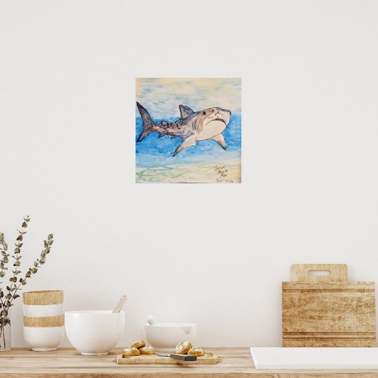 Tiger Shark ポスター (キッチン)