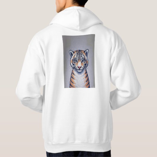 Tiger shirt hoodie パーカ (裏面)