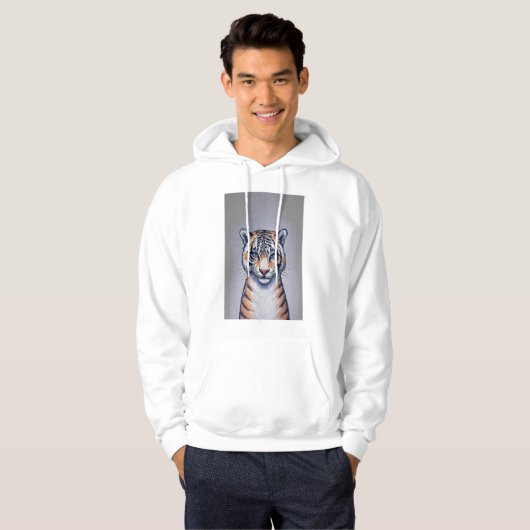 Tiger shirt hoodie パーカ (正面フル)