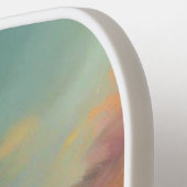 Tiger sitting on a sports car  ピックルボールラケット (左詳細)