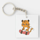 Tiger Skating キーホルダー (正面)