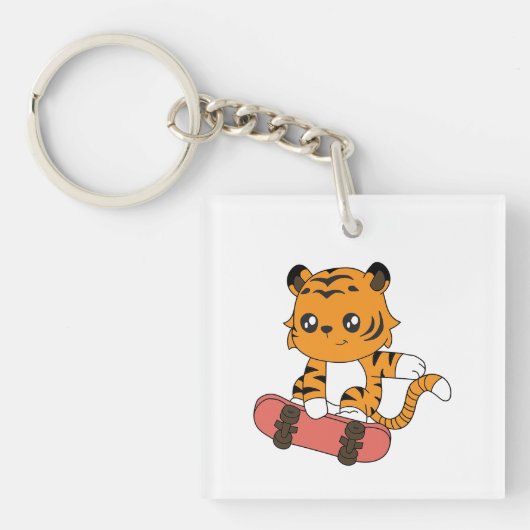 Tiger Skating キーホルダー (正面)