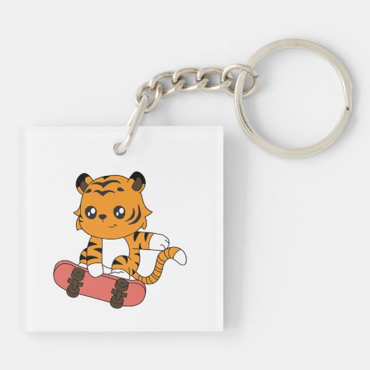 Tiger Skating キーホルダー (裏面)