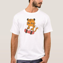 Tiger Skating Tシャツ