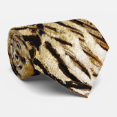 Tiger skin, stylish, tiger, striped, animal print, ネクタイ (ロール)