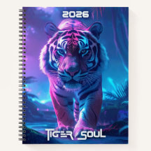 TIGER SOULジャーナルノートブック