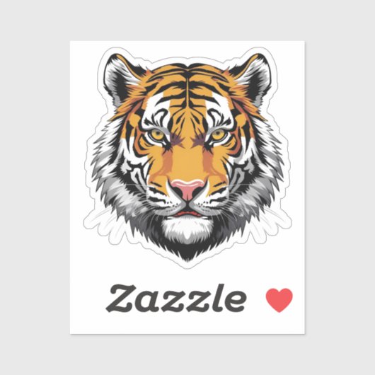 Tiger Stickers シール (シート)