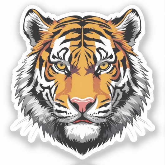 Tiger Stickers シール (正面)