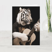 Tiger Strings – Elegant Musical Art カード (正面)