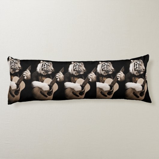 Tiger Strings – Elegant Musical Art ボディピロー (裏面)