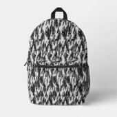 Tiger Stripe Urban Military Camouflage プリントバックパック (正面)
