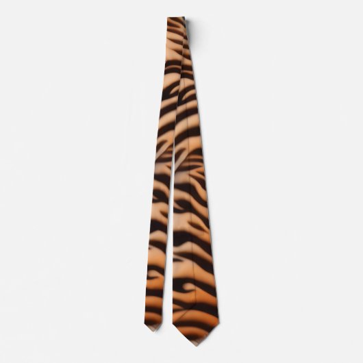 Tiger Striped Tie ネクタイ (裏面)