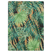 Tiger Stripes Jungle Camouflage Personalised クリップボード (裏面)