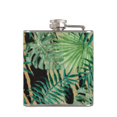 Tiger Stripes Jungle Camouflage Personalised フラスク (裏面)