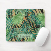 Tiger Stripes Jungle Camouflage Personalised マウスパッド (マウス)