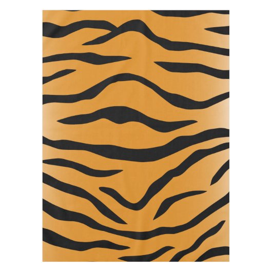 Tiger stripes pattern テーブルクロス (正面)