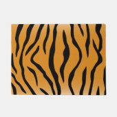 Tiger stripes pattern ドアマット (正面)