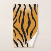 Tiger stripes pattern バスタオルセット (ハンドタオル)
