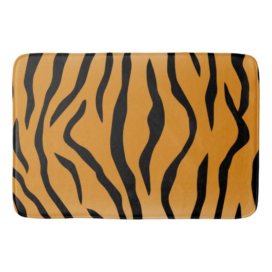 Tiger stripes pattern バスマット (正面)