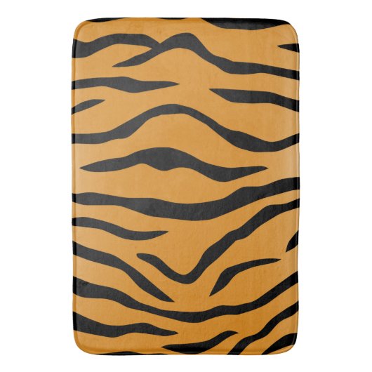 Tiger stripes pattern バスマット (正面縦)