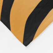 Tiger stripes pattern フリースブランケット (角)