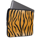 Tiger stripes pattern ラップトップスリーブ (正面右)