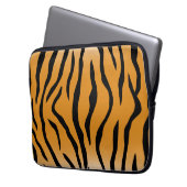 Tiger stripes pattern ラップトップスリーブ (正面左)