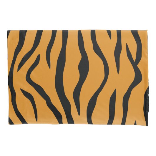 Tiger stripes pattern 枕カバー (正面)