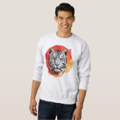 Tiger symbol of courage. Sweatshirt スウェットシャツ (正面フル)