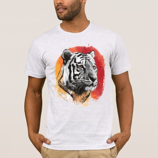 Tiger symbol of courage. tシャツ (正面)