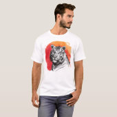 Tiger symbol of courage tシャツ (正面フル)