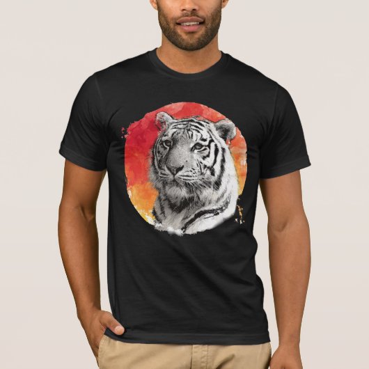 Tiger symbol of courage tシャツ (正面)