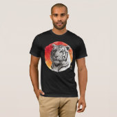 Tiger symbol of courage tシャツ (正面フル)