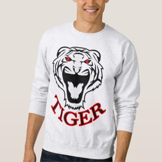 Tiger tシャツالنمر قميص スウェットシャツ (正面)