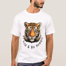 Tiger T-Shirt：ワイルドはっきりしたスタイル Tシャツ