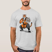 Tiger Tai Chi Master Martial Arts Tシャツ (正面)